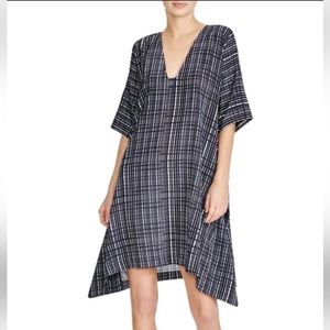 Vince Silk Poncho Dress XL